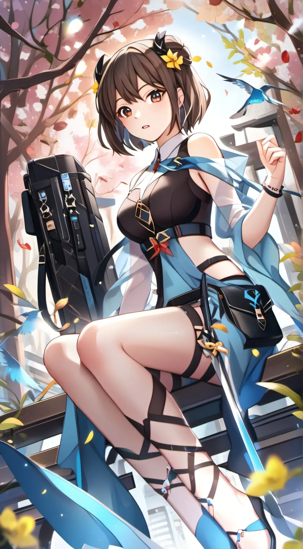 ai character: Shiela background