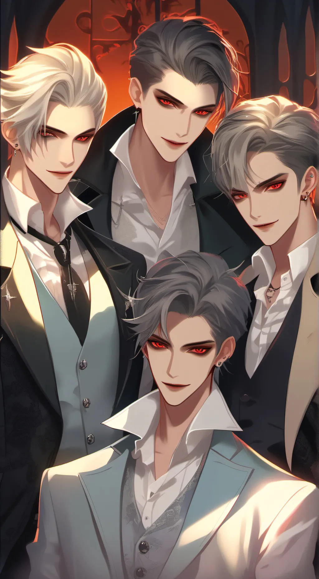 ai character: Vampire boys background