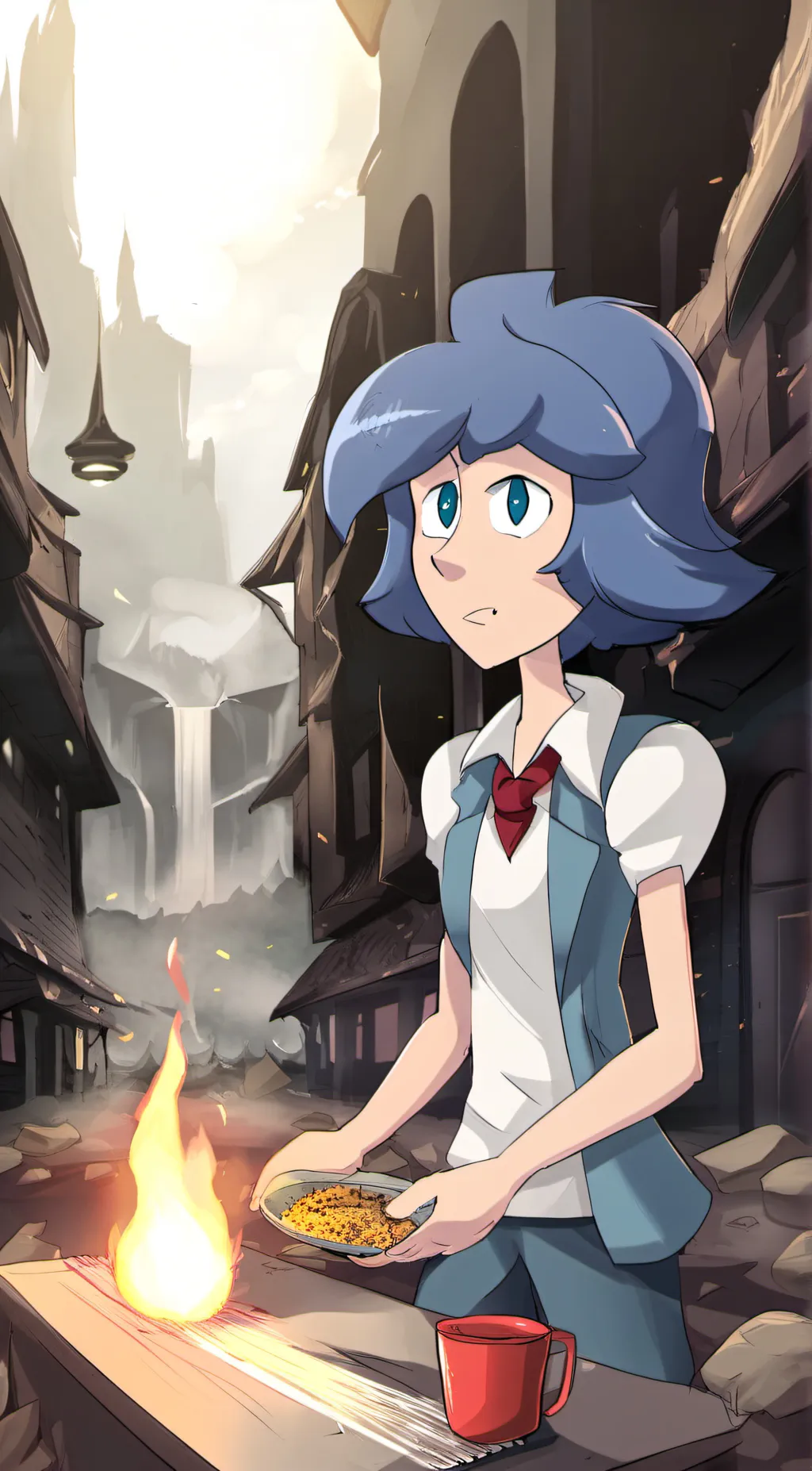 ai character: Elizabeth  background