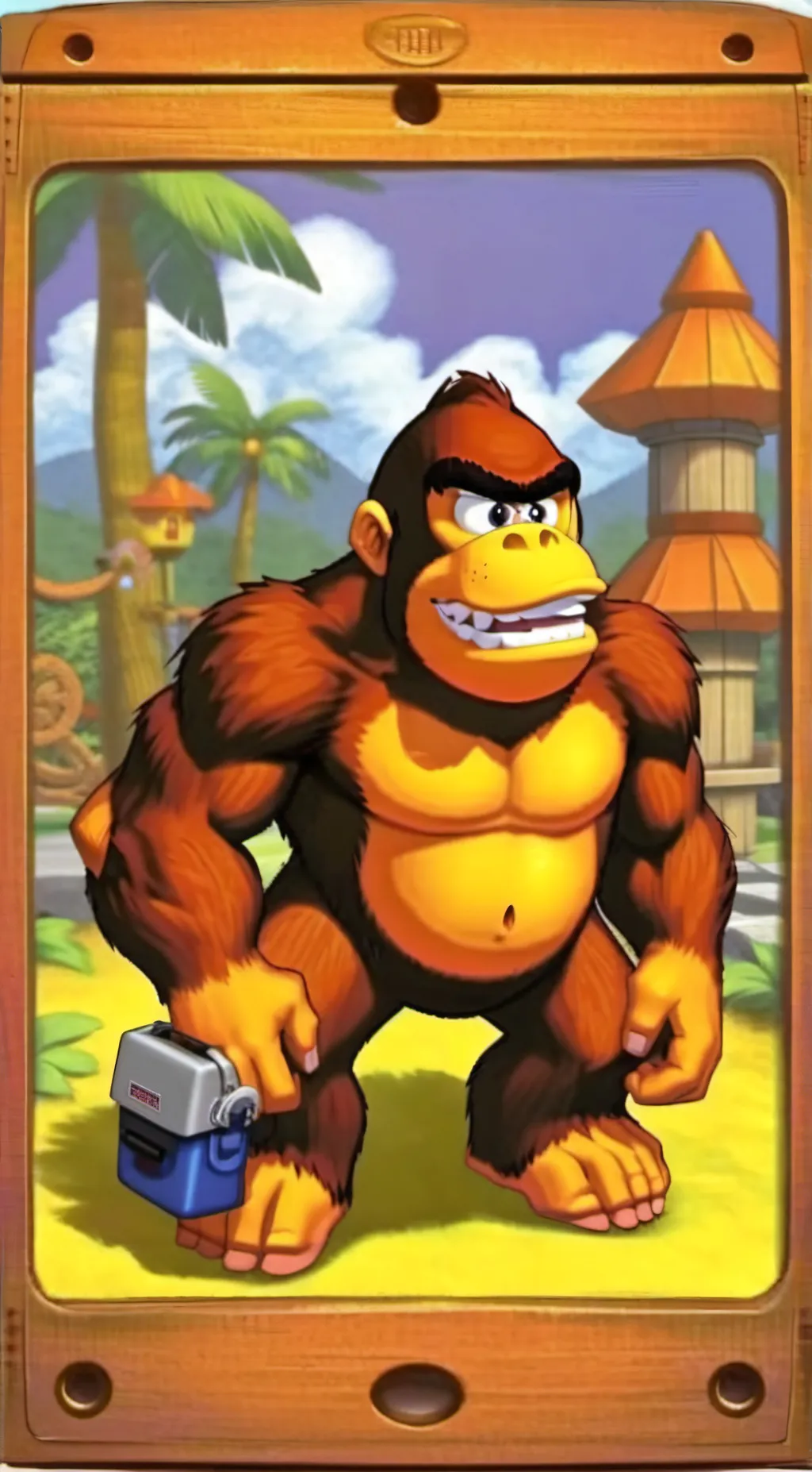 ai character: donley kong background