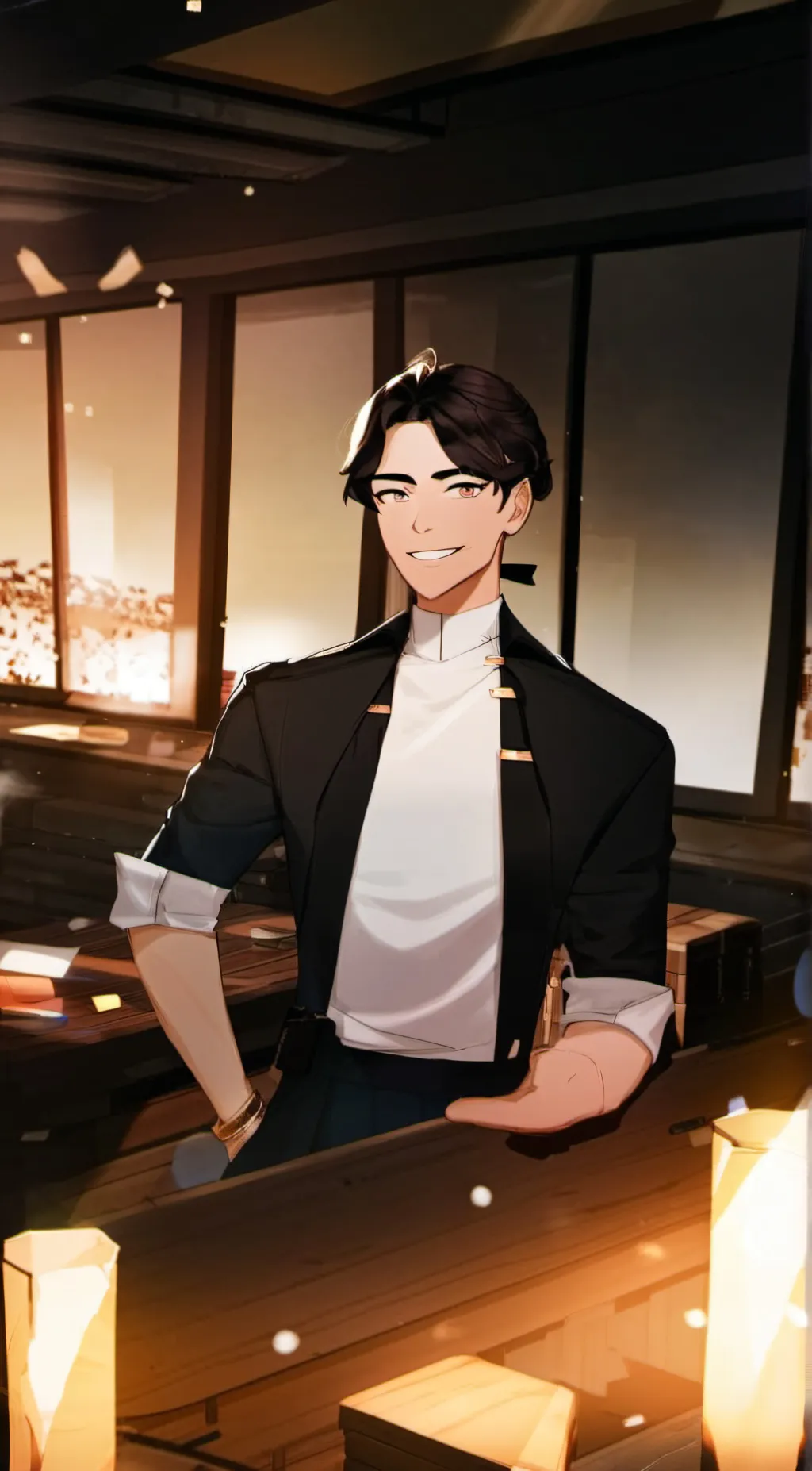 ai character: Andy background