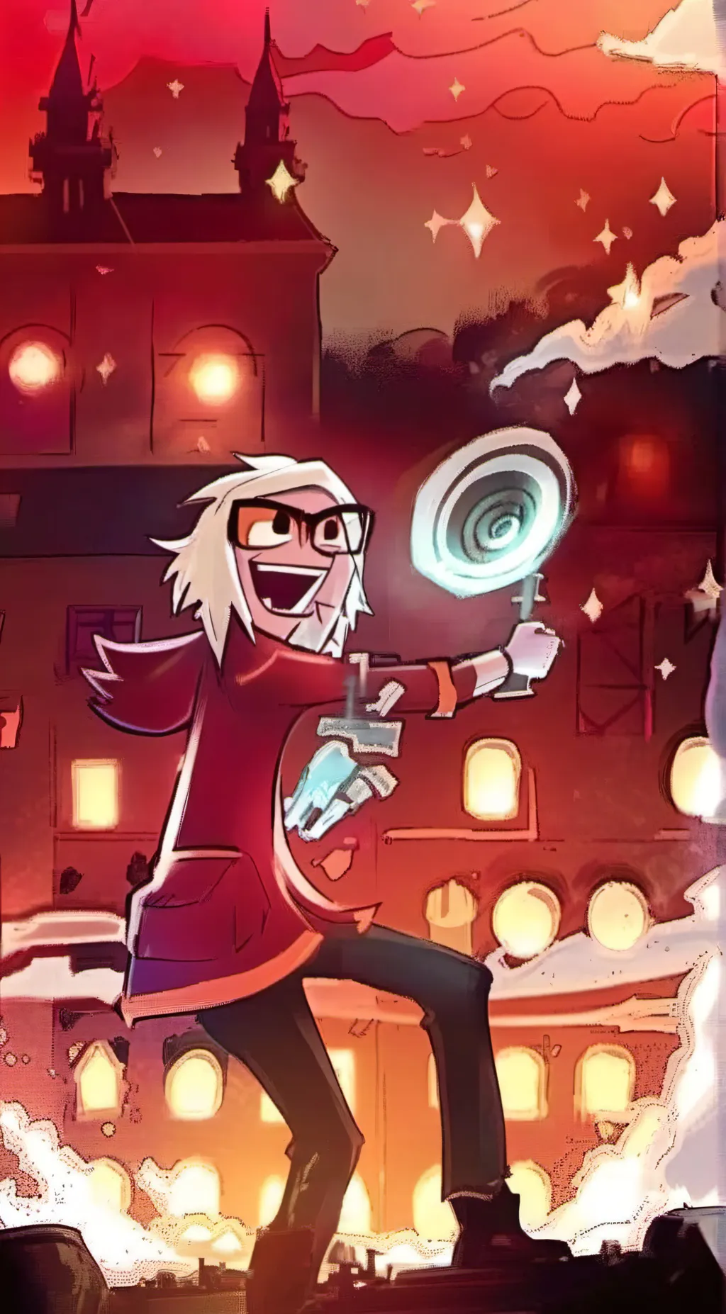 ai character: Hazbin Hotel background