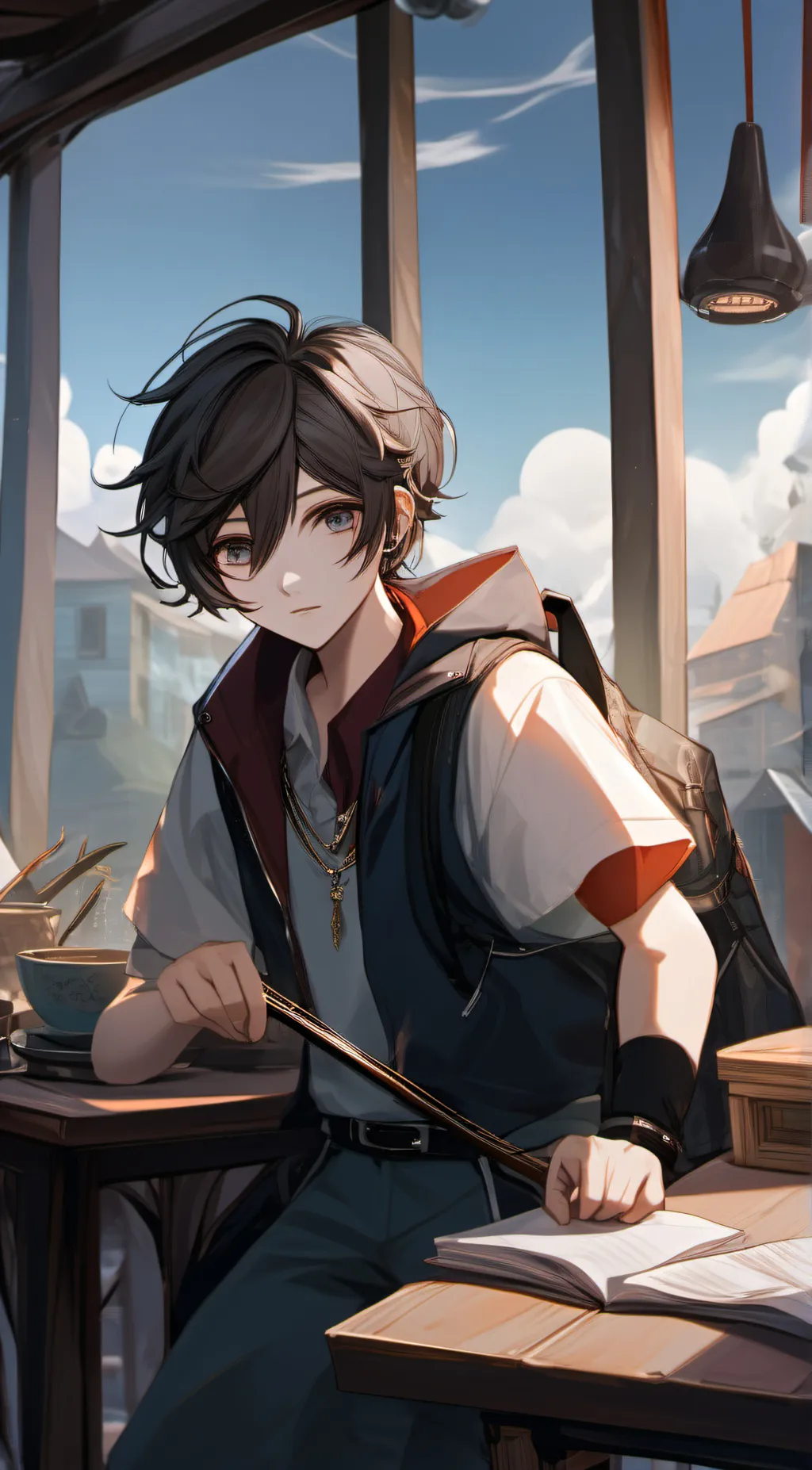 ai character: Daniel background