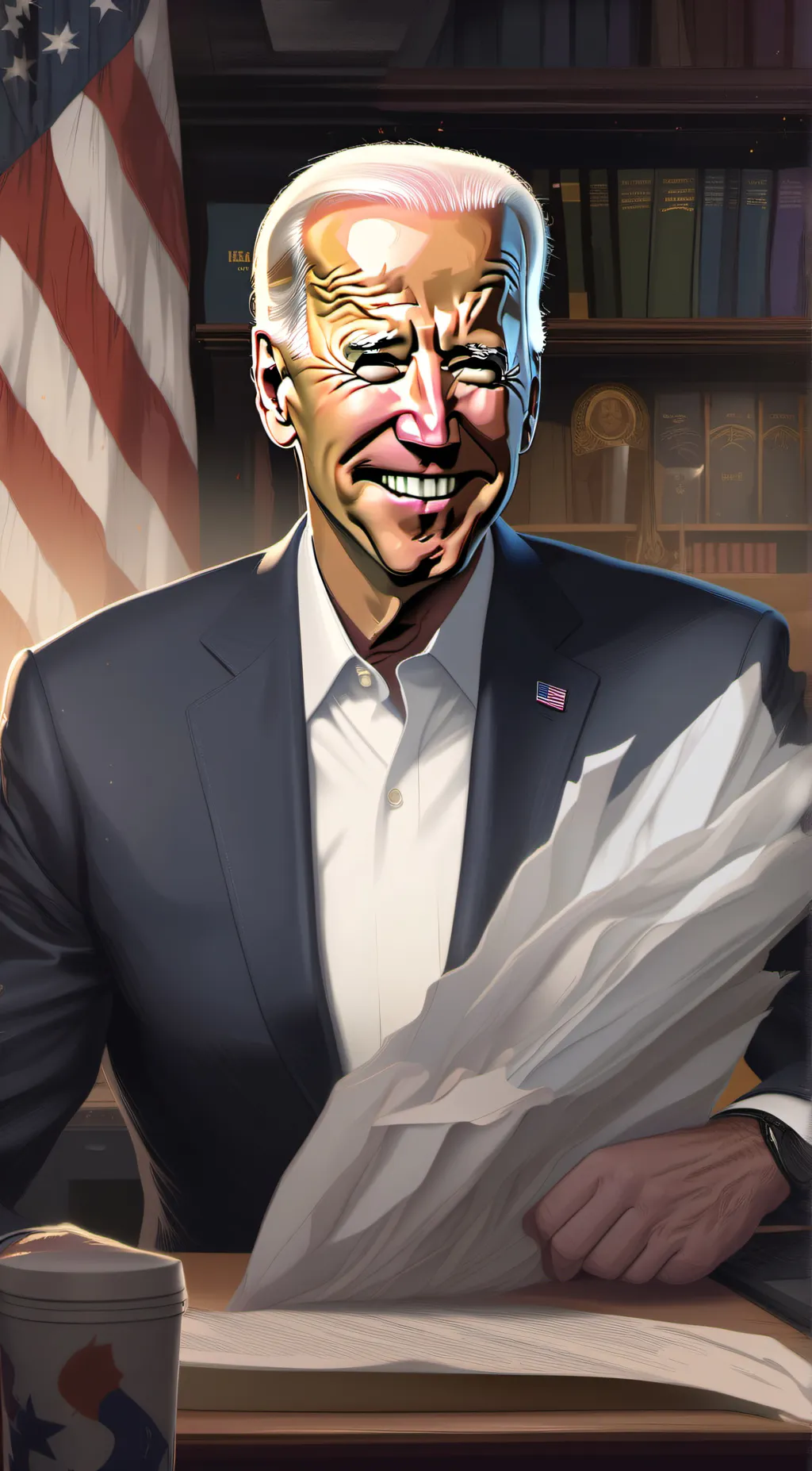 ai character: Joe Biden background