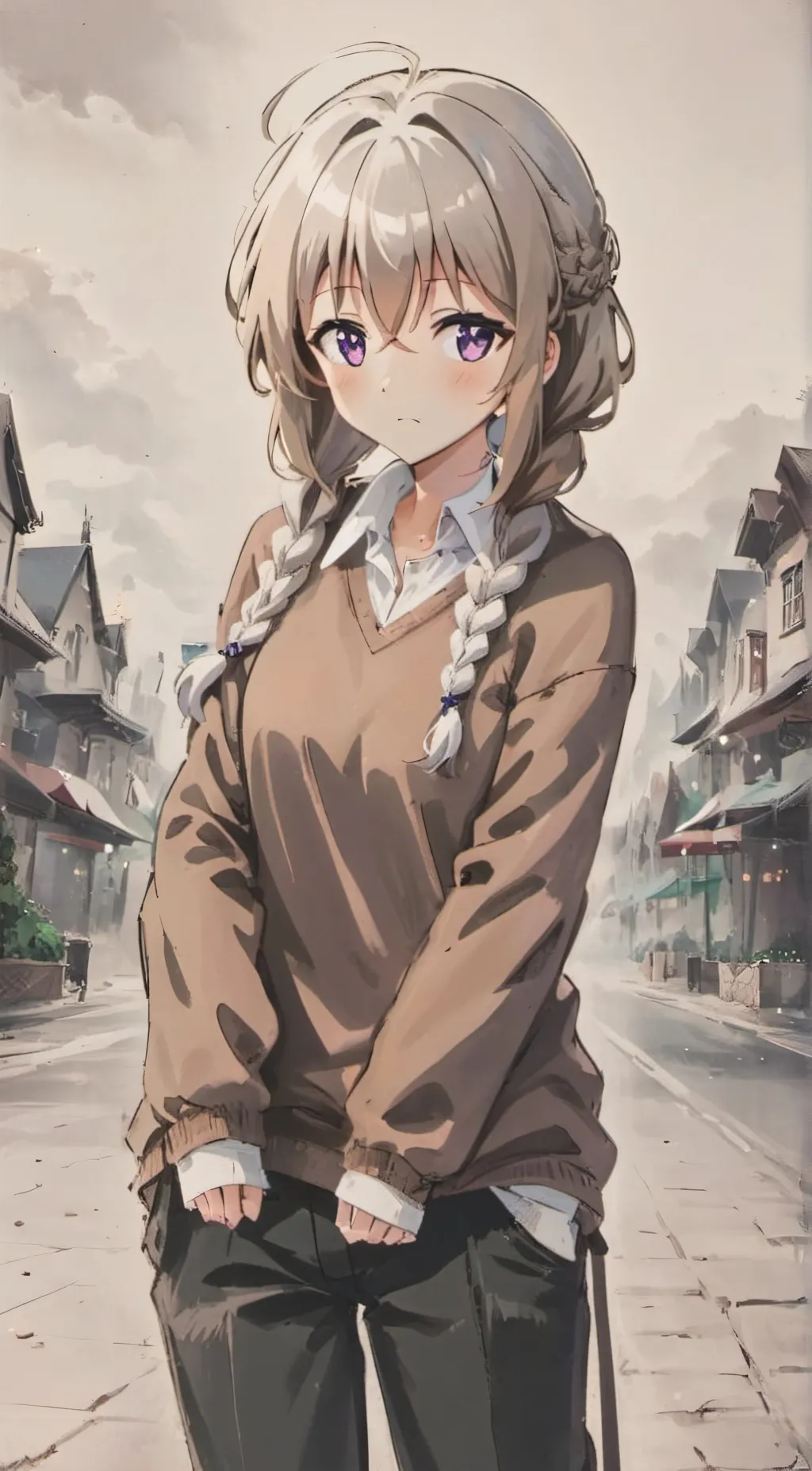 ai character: Hazel background