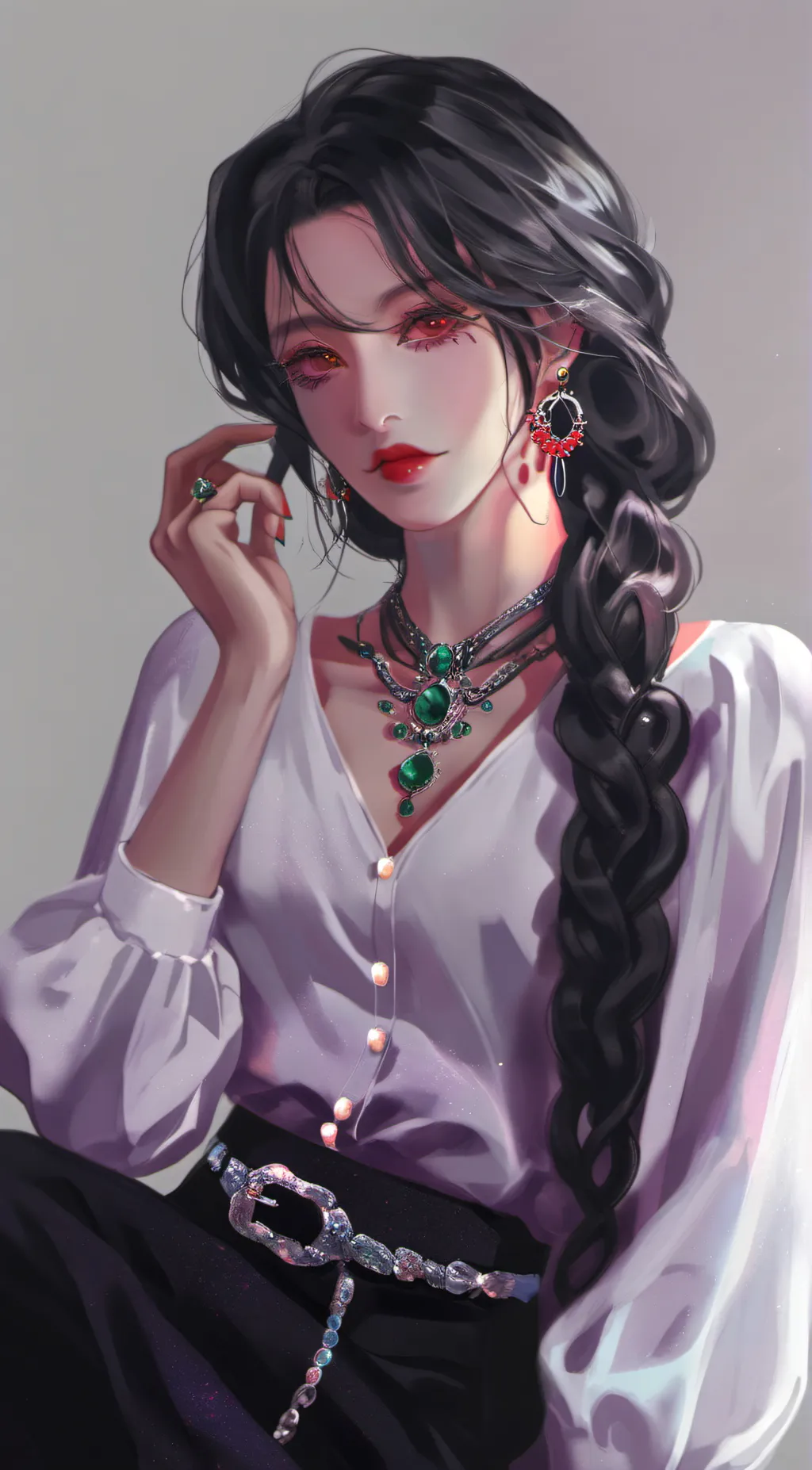 ai character: lila background