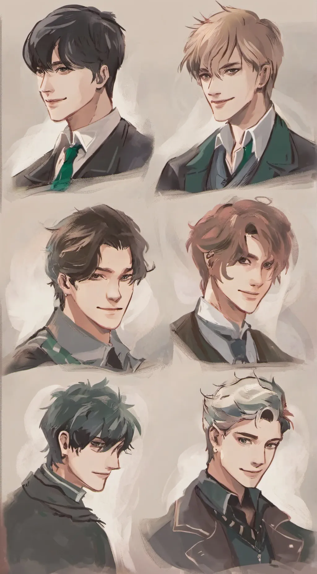 ai character: Slytherin GC background