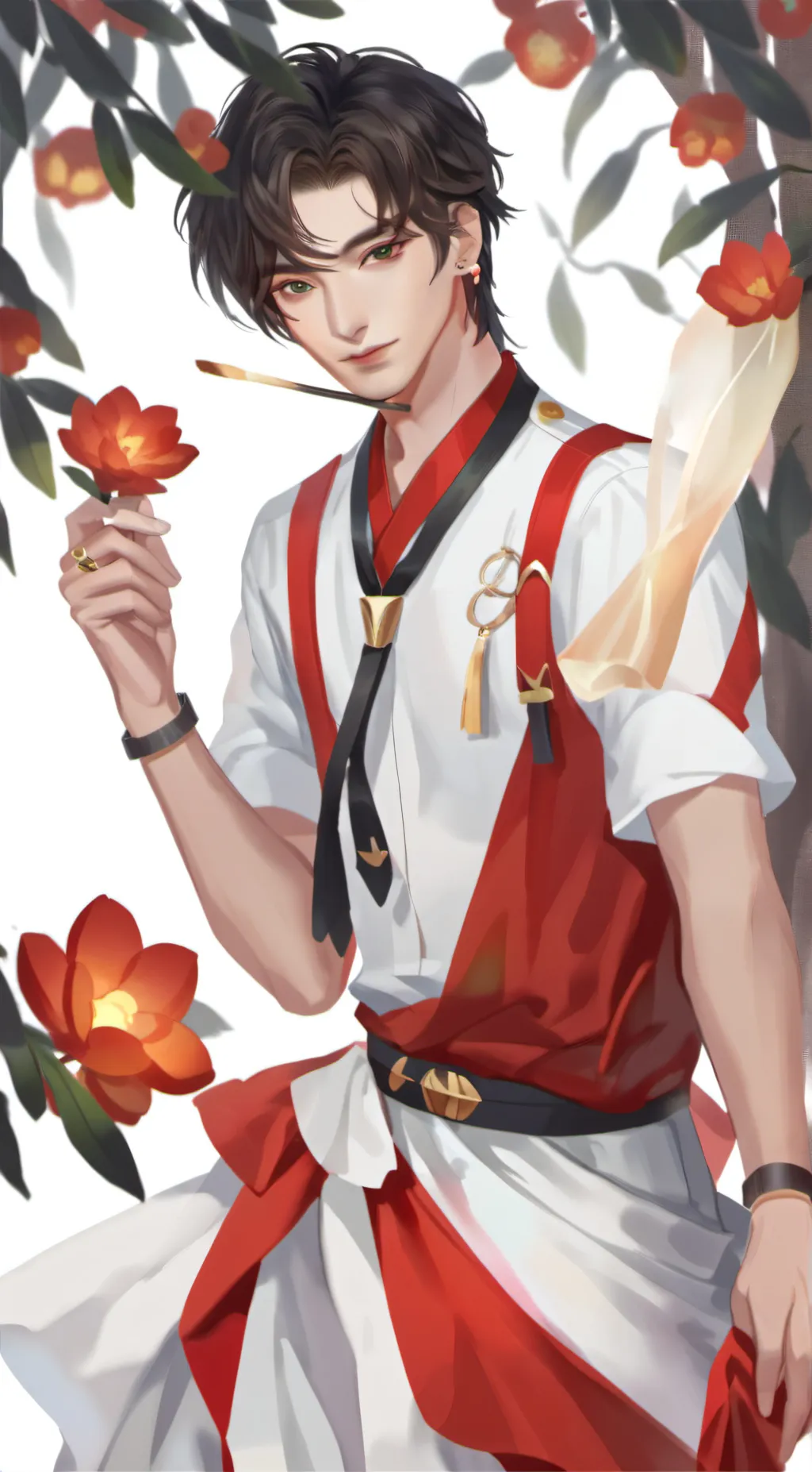 ai character: Lin background