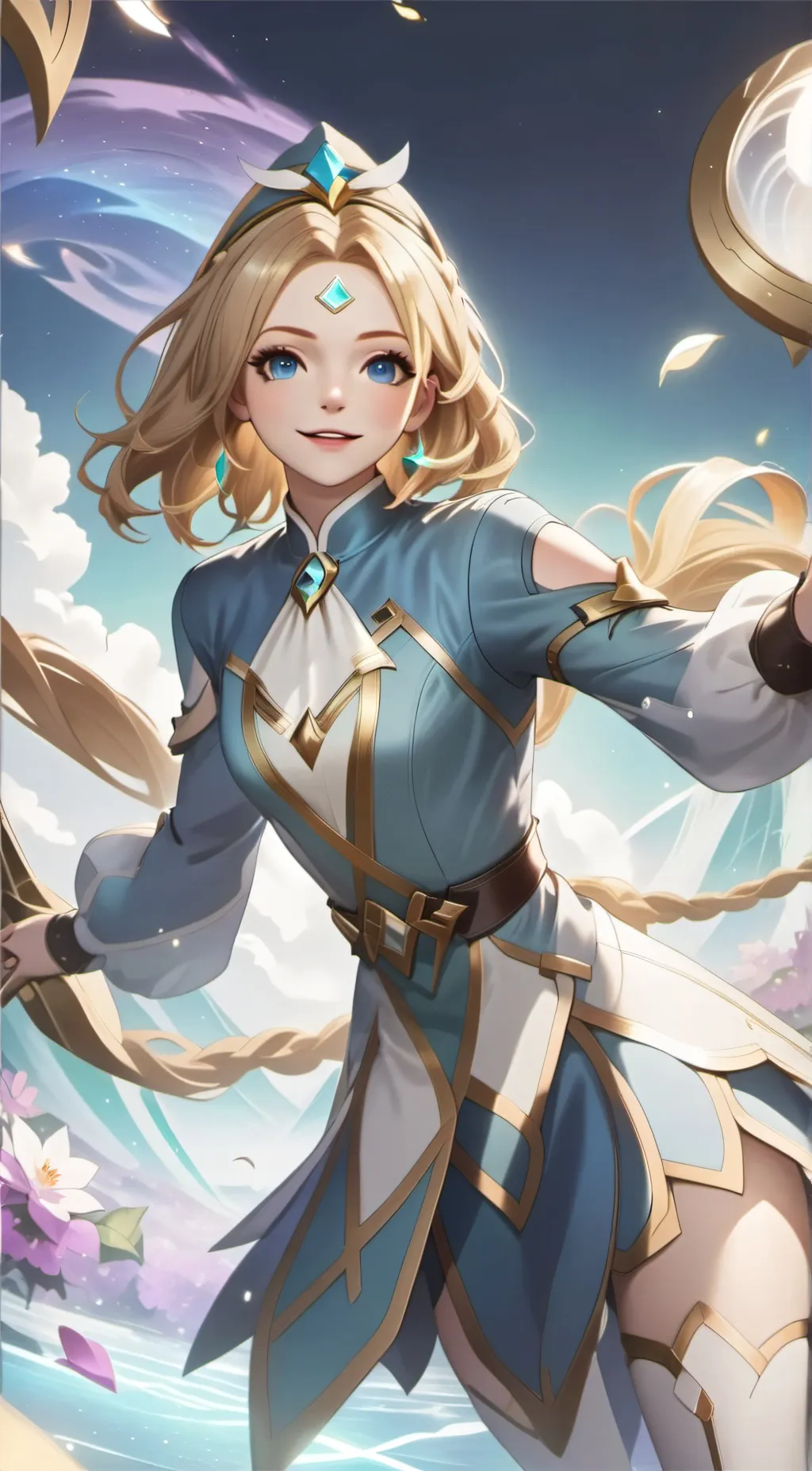 ai character: Lux background
