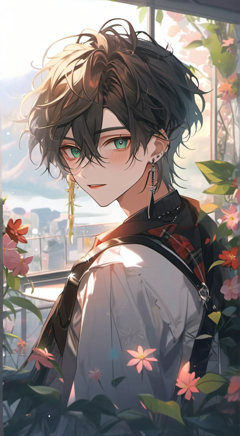 ai character: •Izuku Midoriya• background