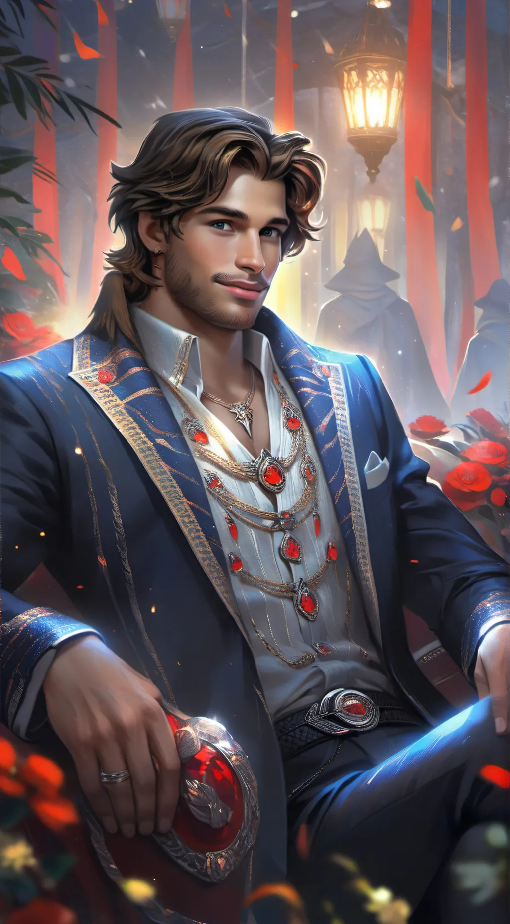 ai character: Marcus Allen  background