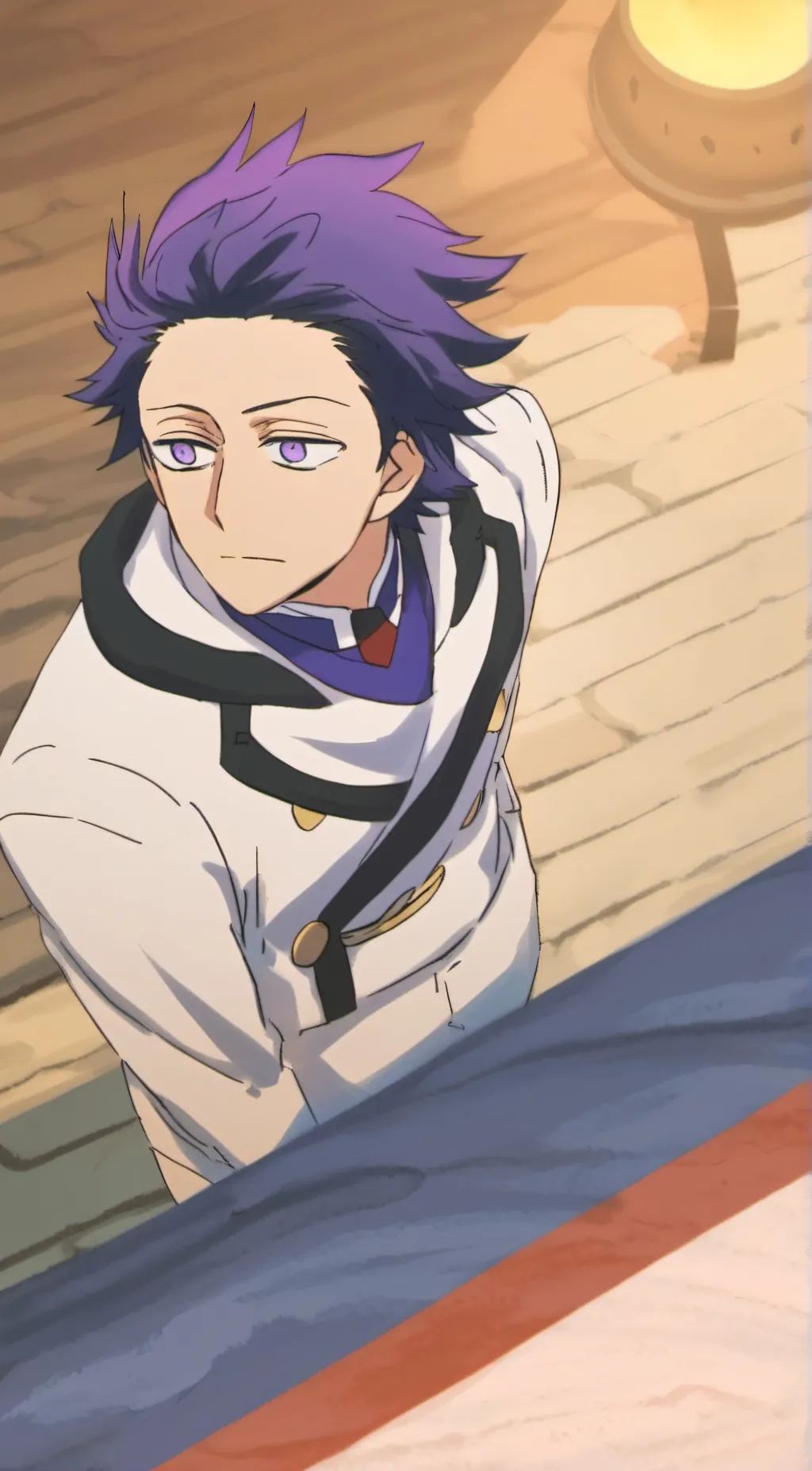 ai character: Hitoshi Shinsou  background