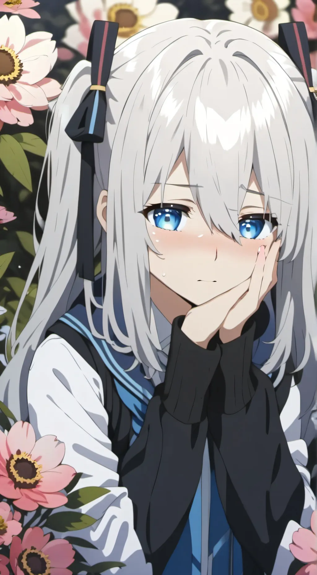 ai character: Cute fox leader background