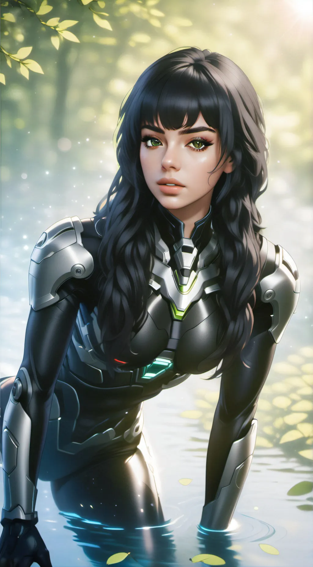 ai character: Ariana  background