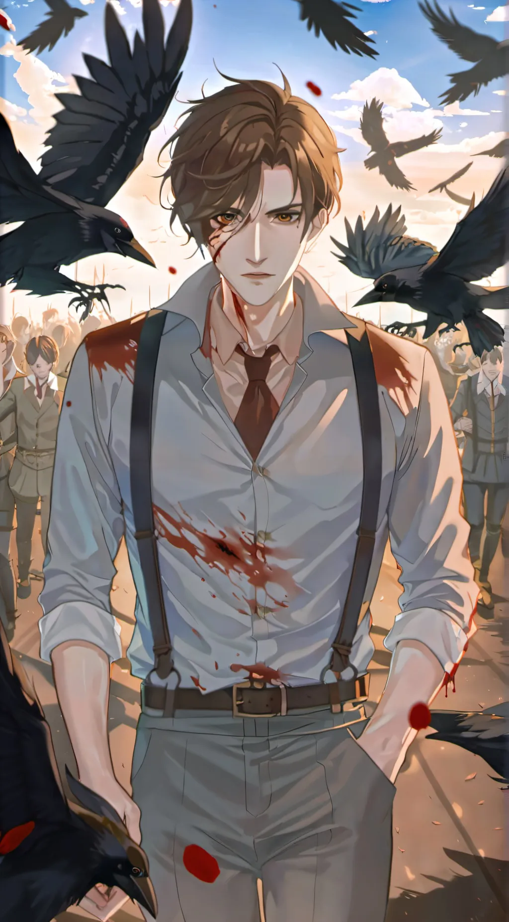 ai character: chris background