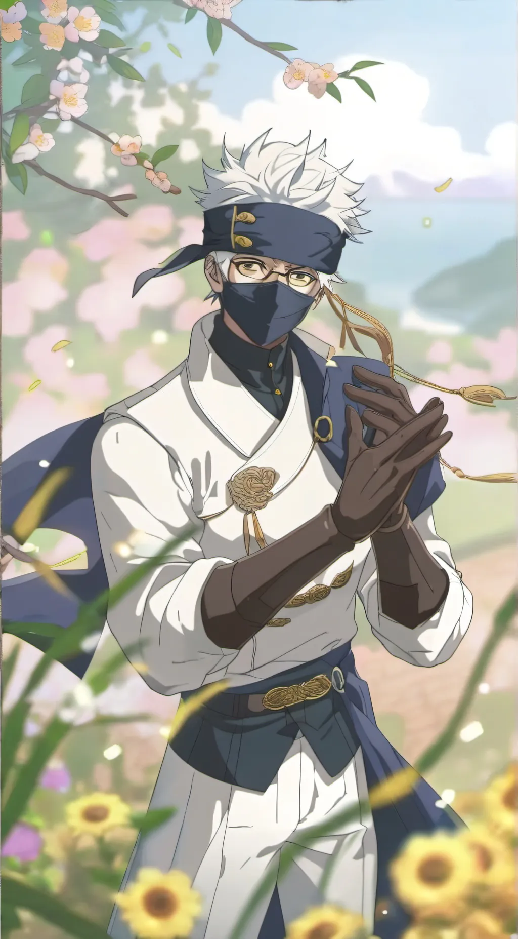 ai character: kakashi hatake background
