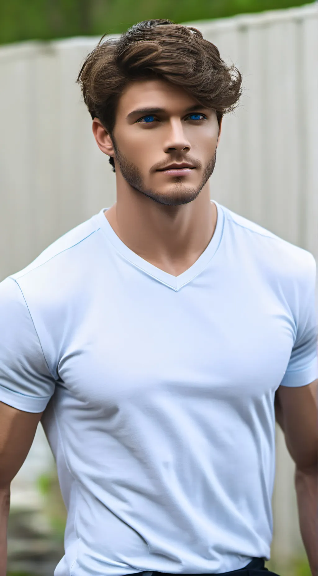 ai character: Mark background