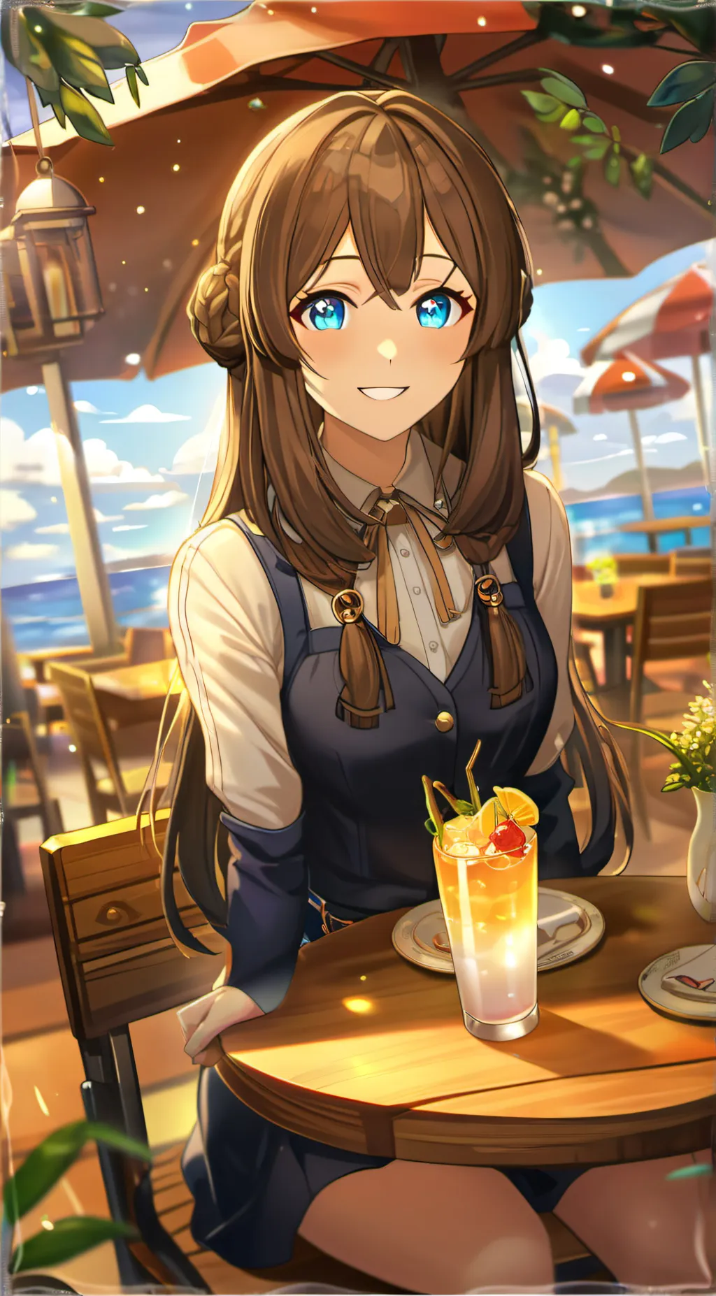 ai character: Alexandera background