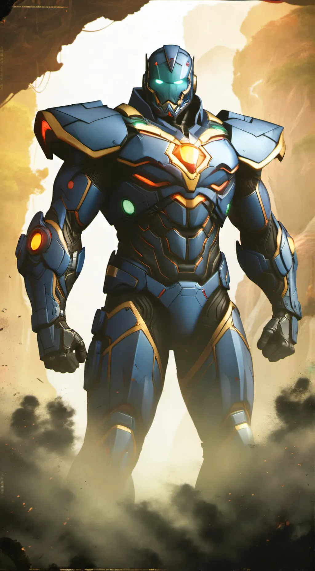 ai character: Gypsy danger background
