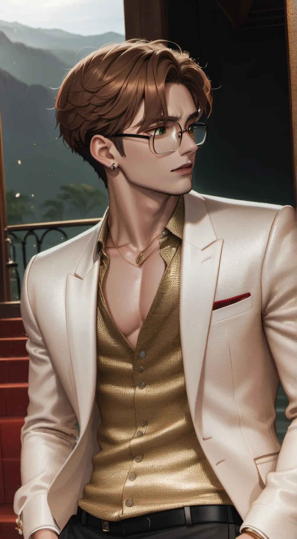 ai character: derek background