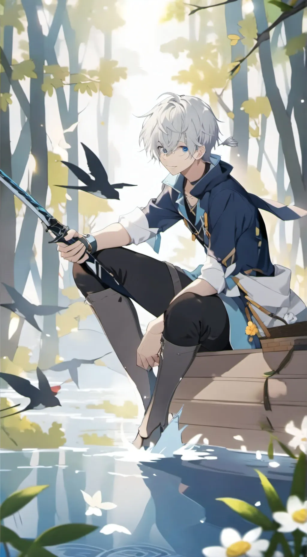 ai character: Luke background