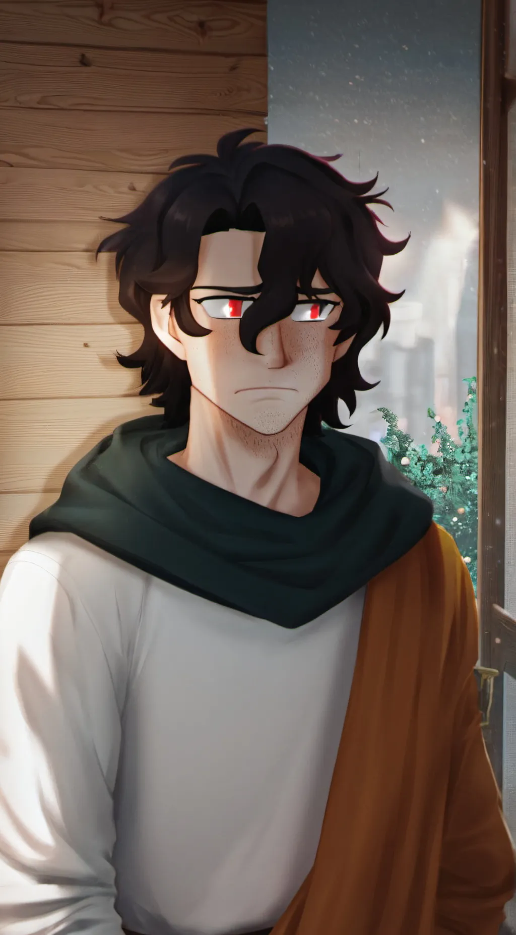 ai character: Georgenotfound  background