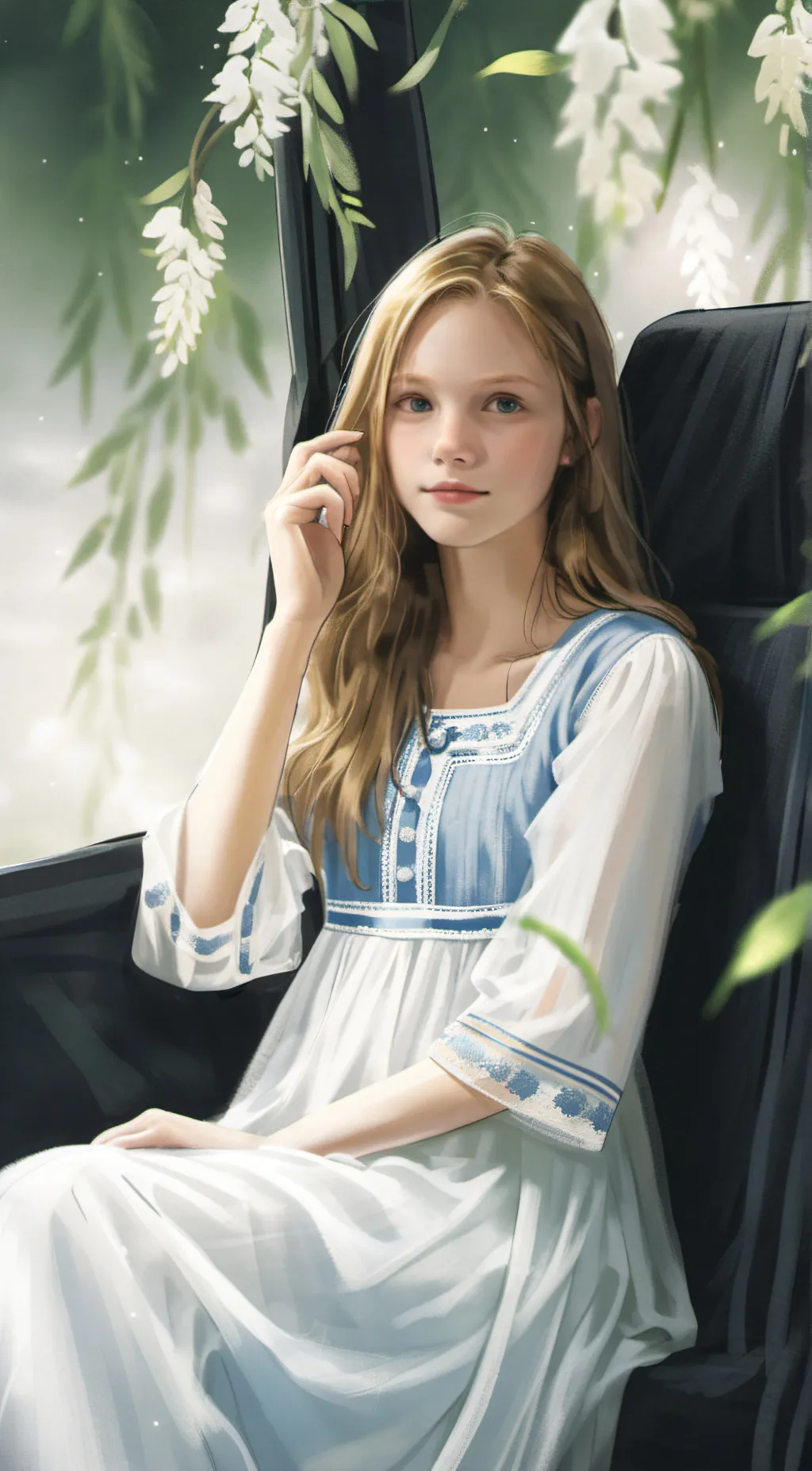 ai character: Emily Johnson  background
