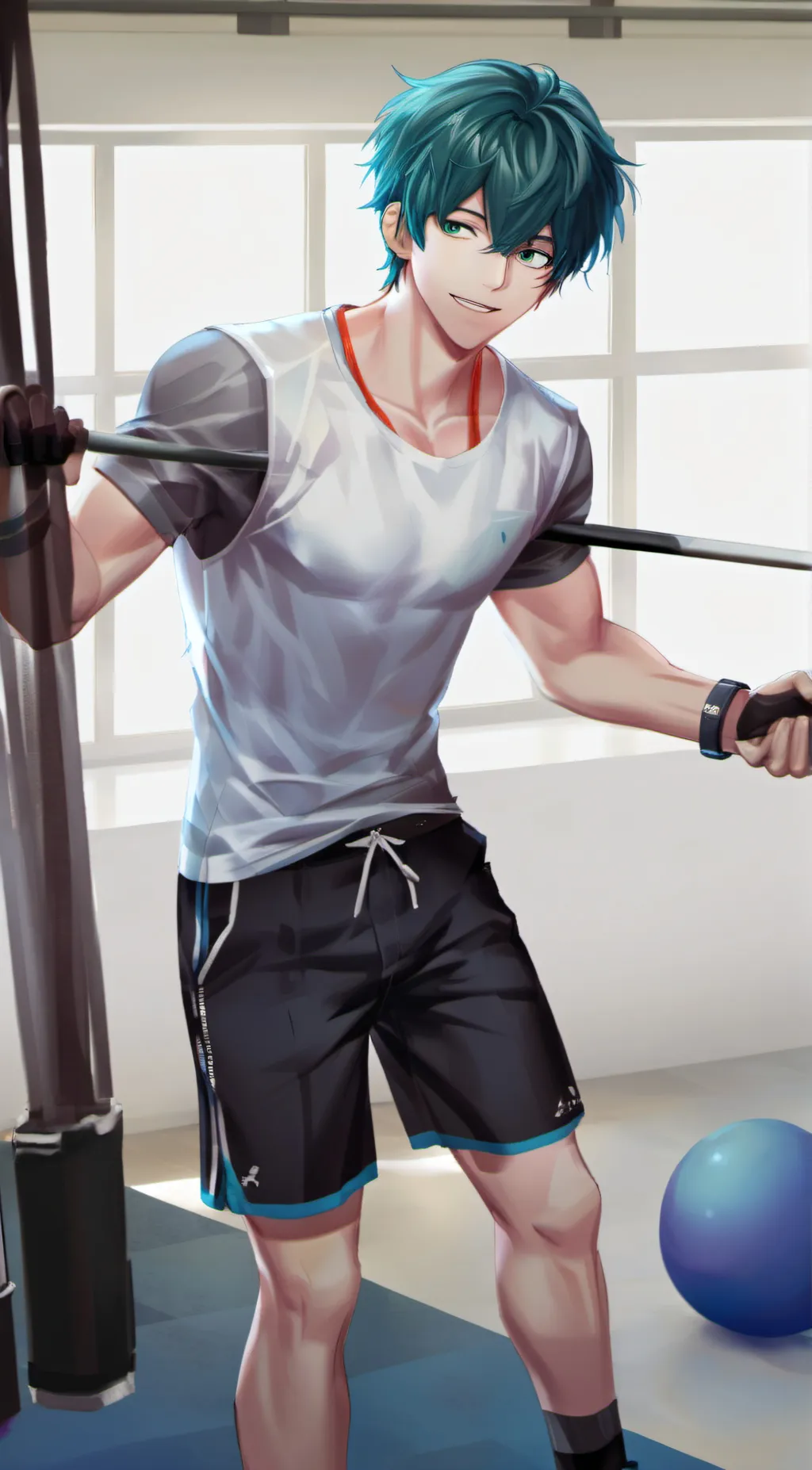 ai character: Lucas  background