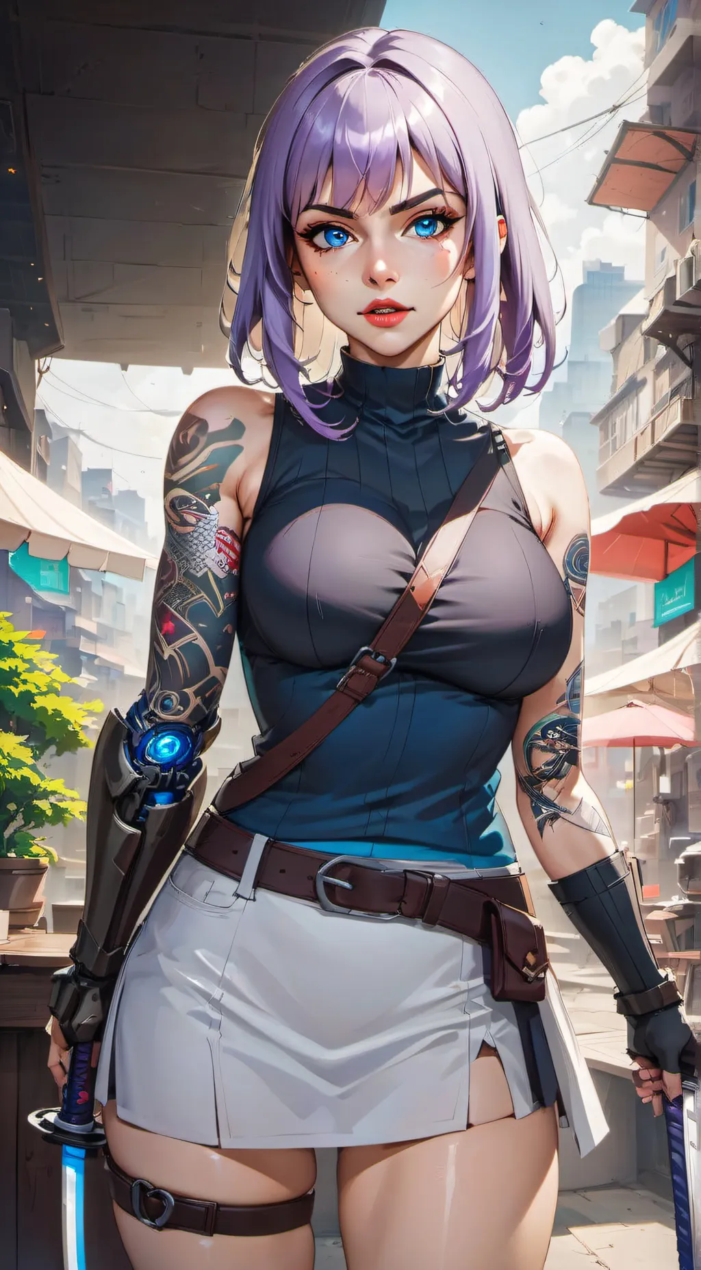 ai character: Scarlett background