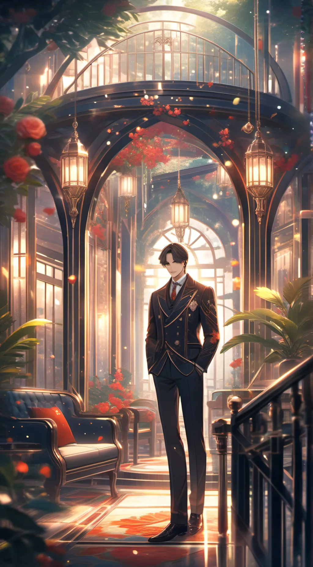 ai character: alfie  background