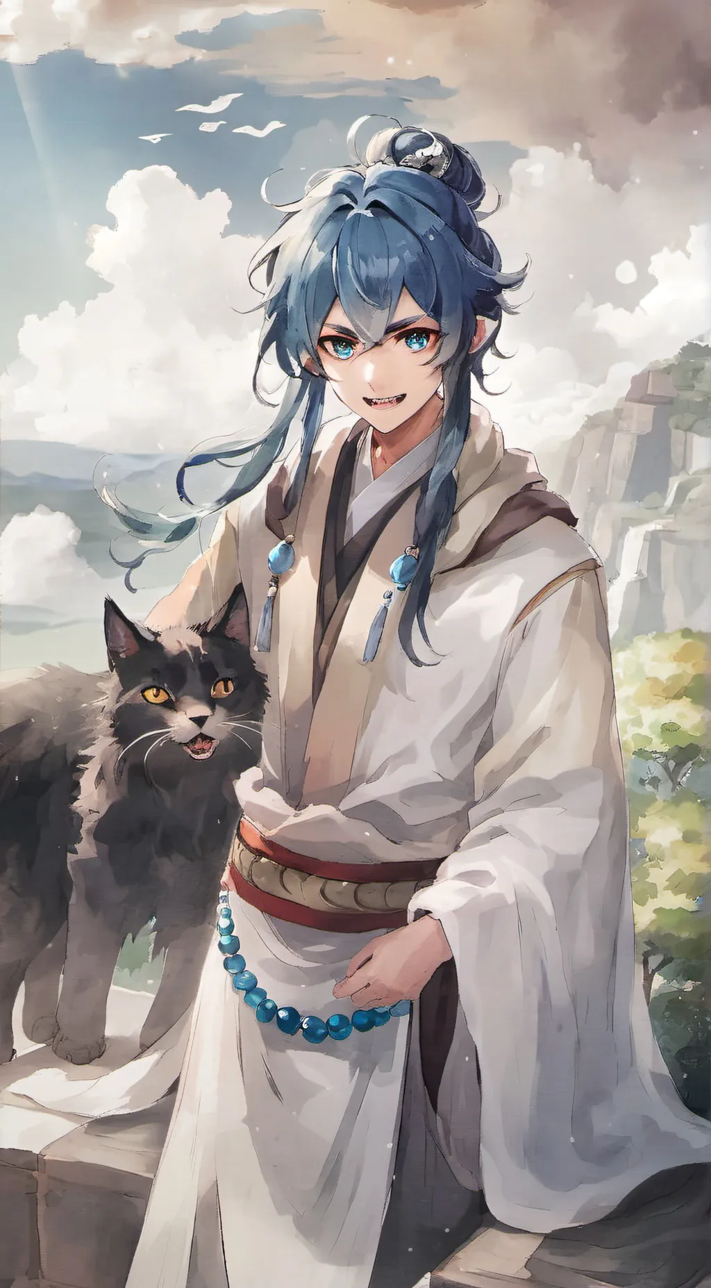 ai character: Immeo background