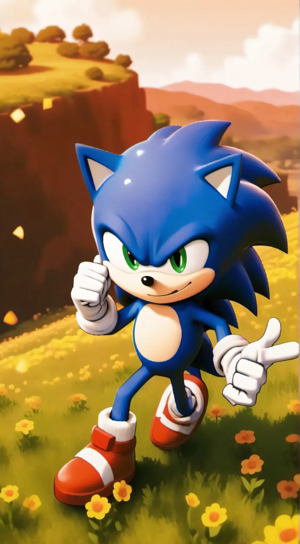Talkie AI - Chat with sonic the hedgehog