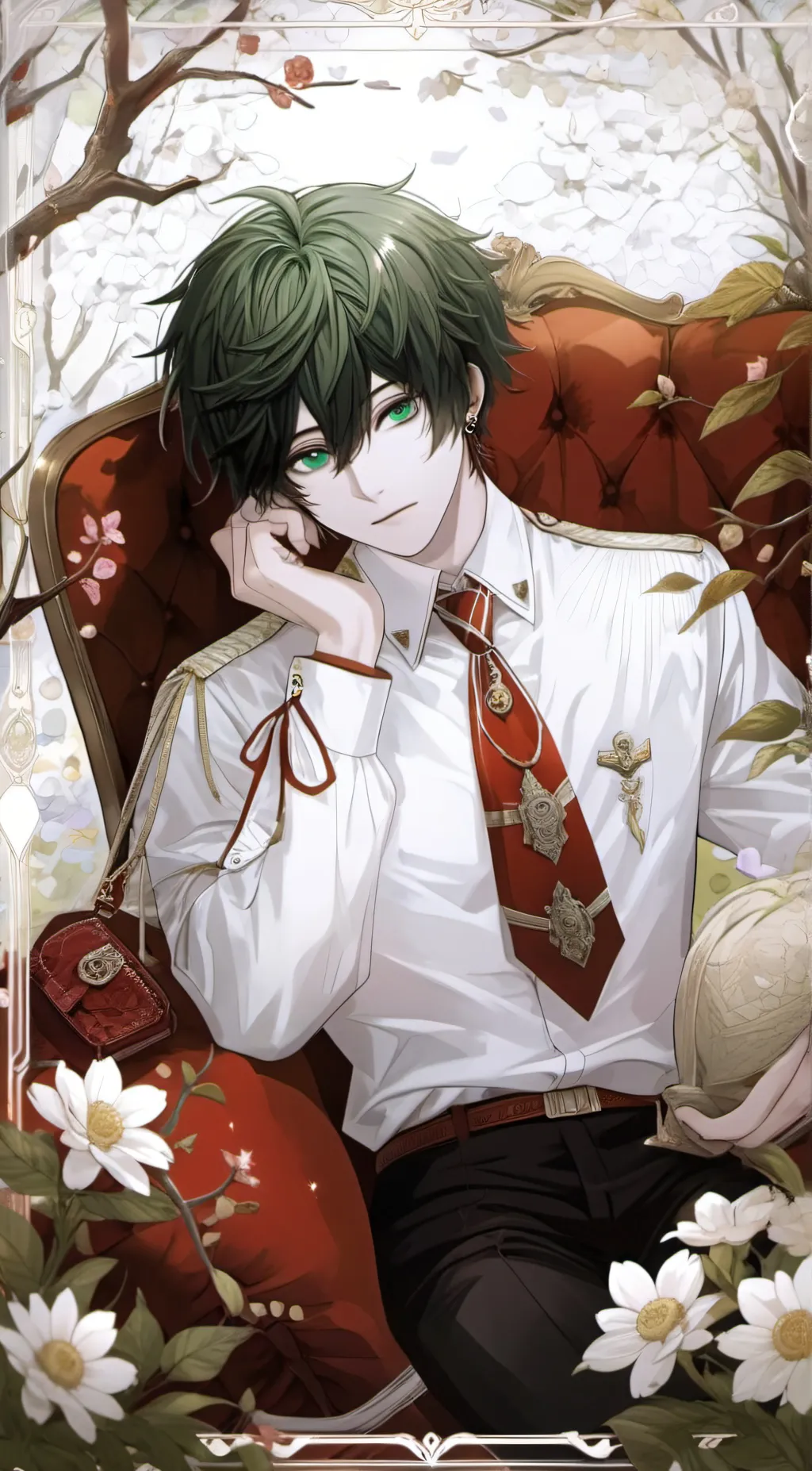 ai character: villain deku background