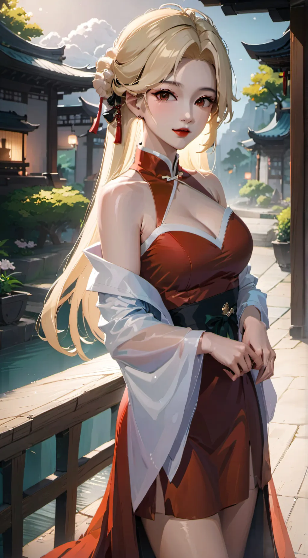 ai character: Mika background