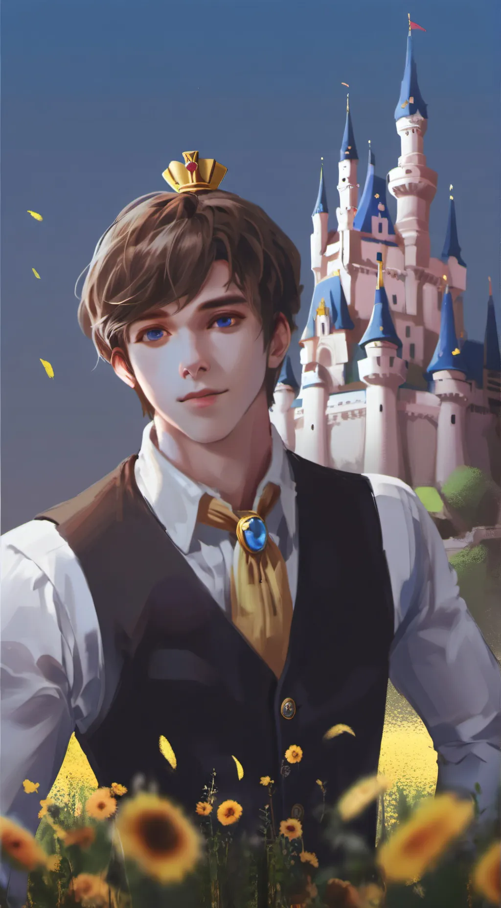 ai character: Max background