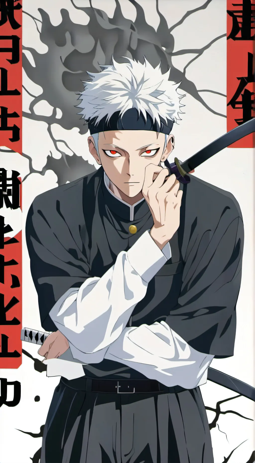 ai character: dad gojo background