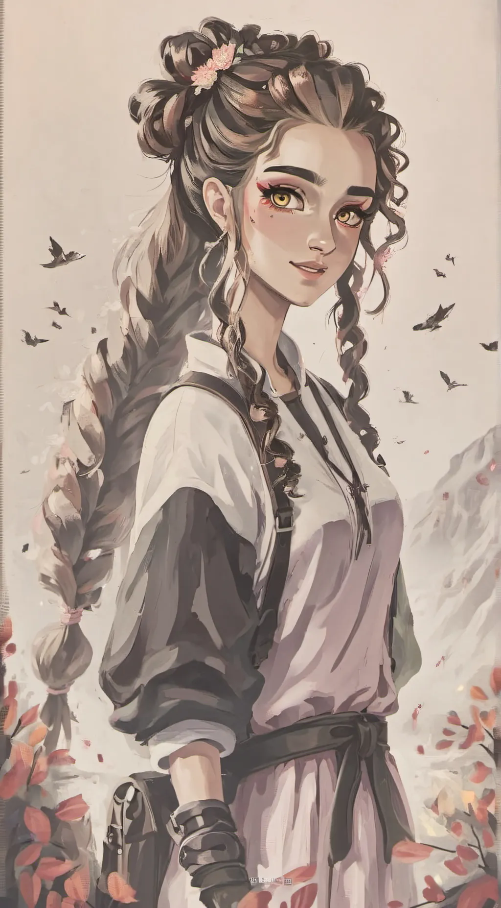 ai character: Sparrow background