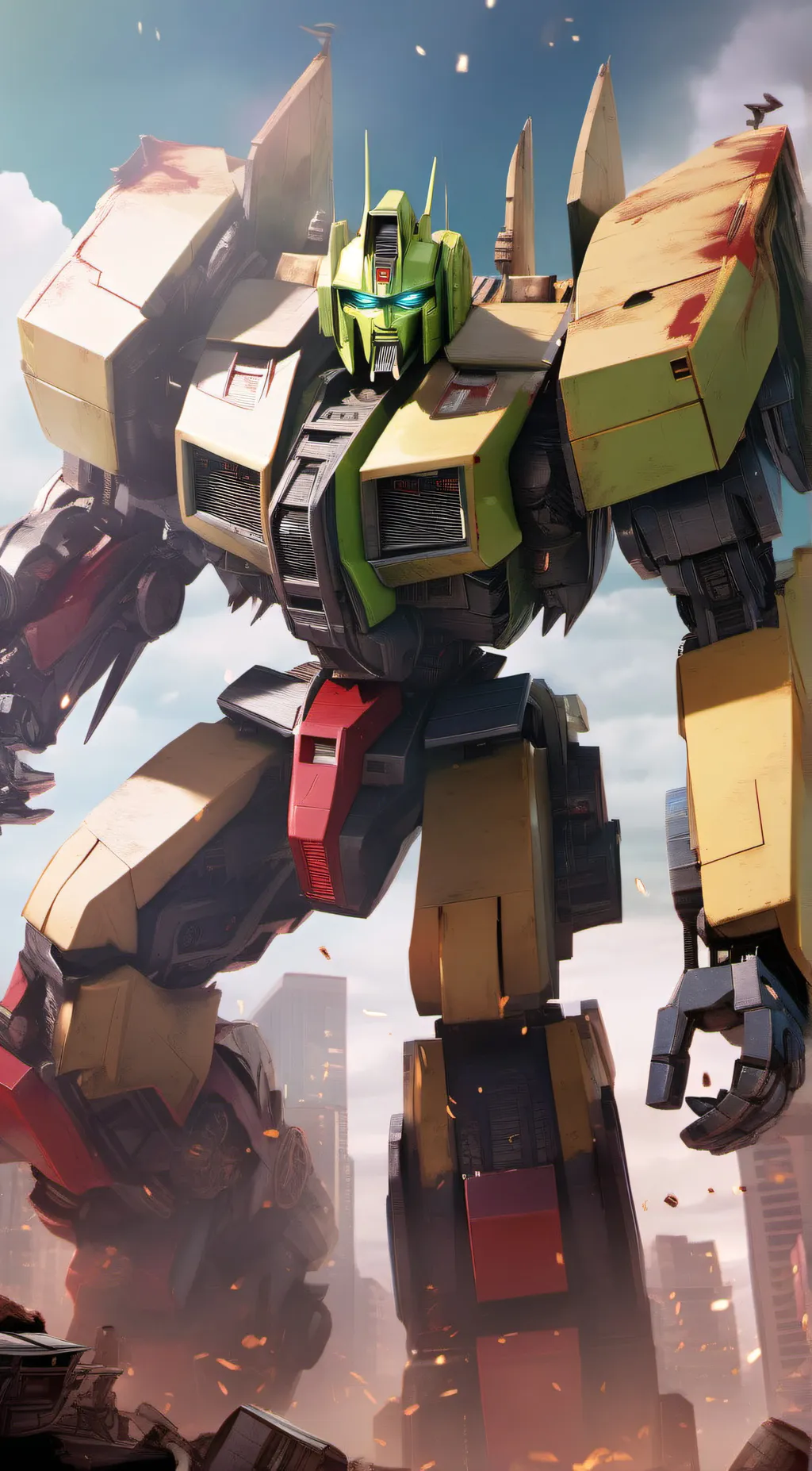 ai character: Devastater background