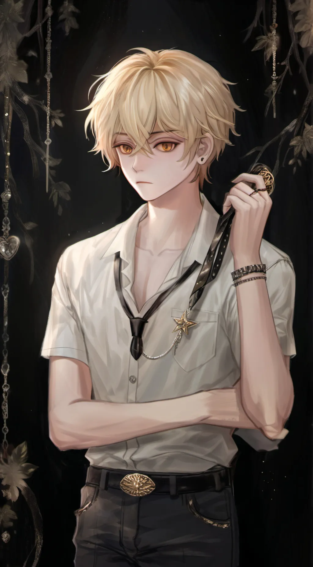 ai character: Edric  background