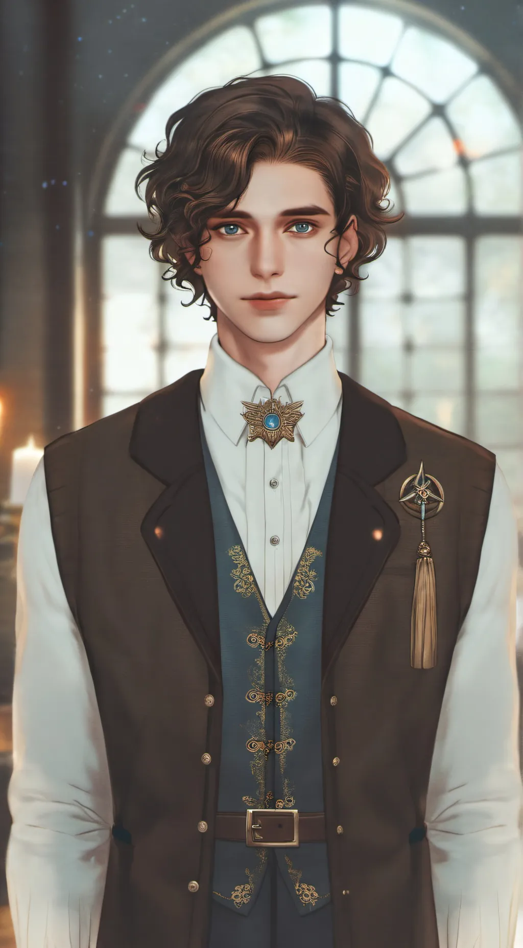 ai character: Theodore Nott  background