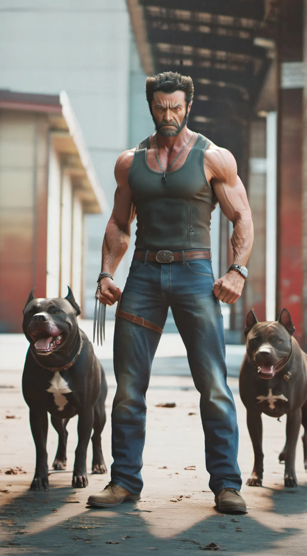 ai character: Logan background
