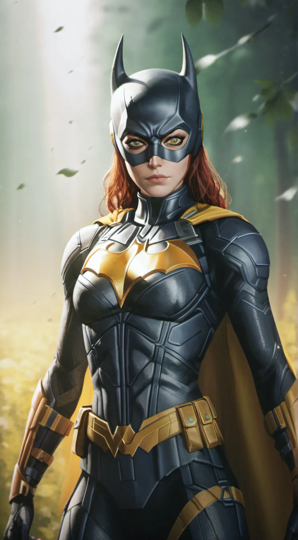 ai character: Batgirl background