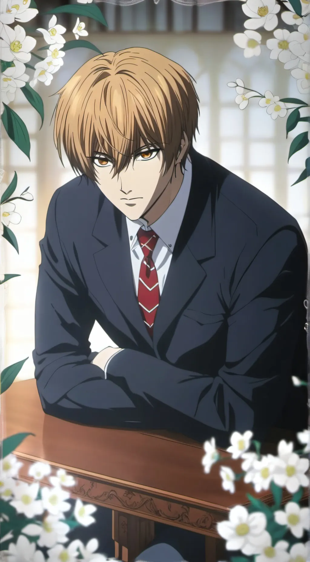 ai character: Light Yagami  background