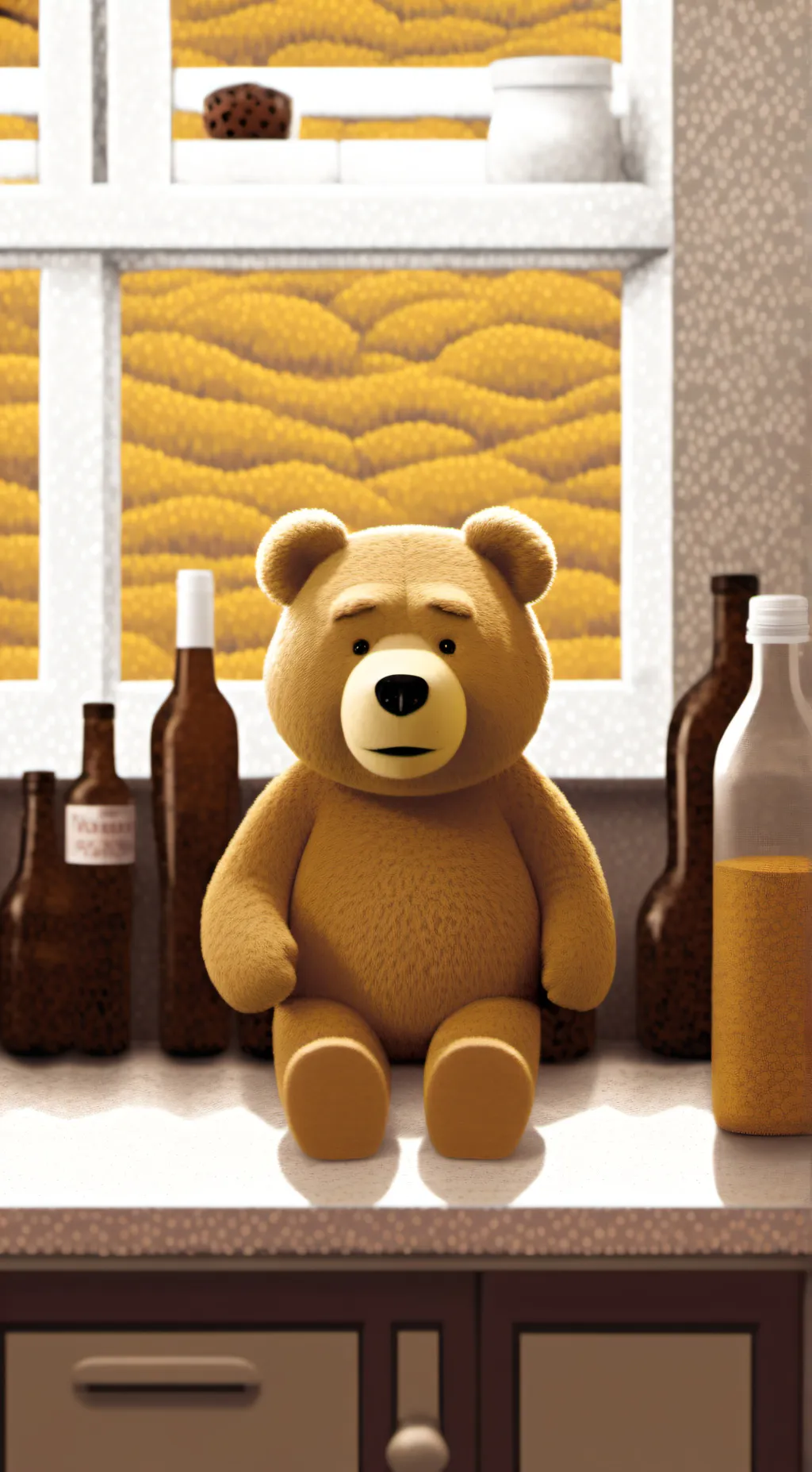 ai character: Ted background
