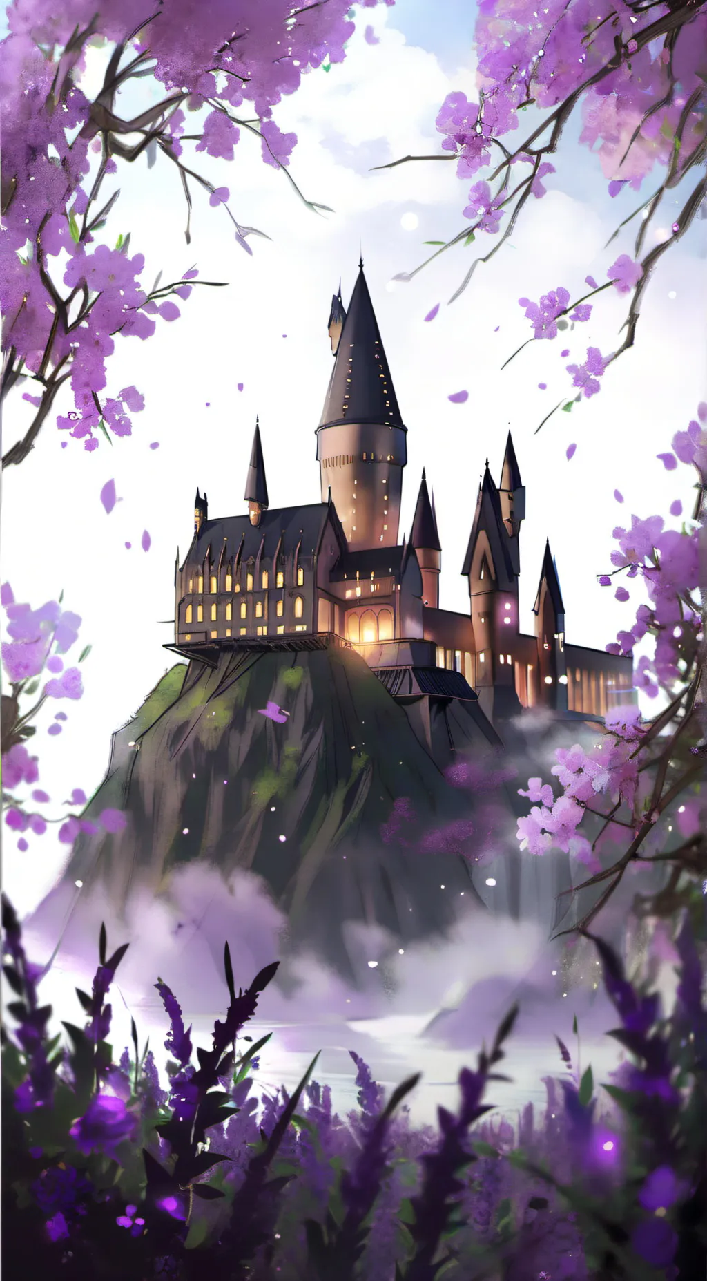 ai character: Hogwarts background