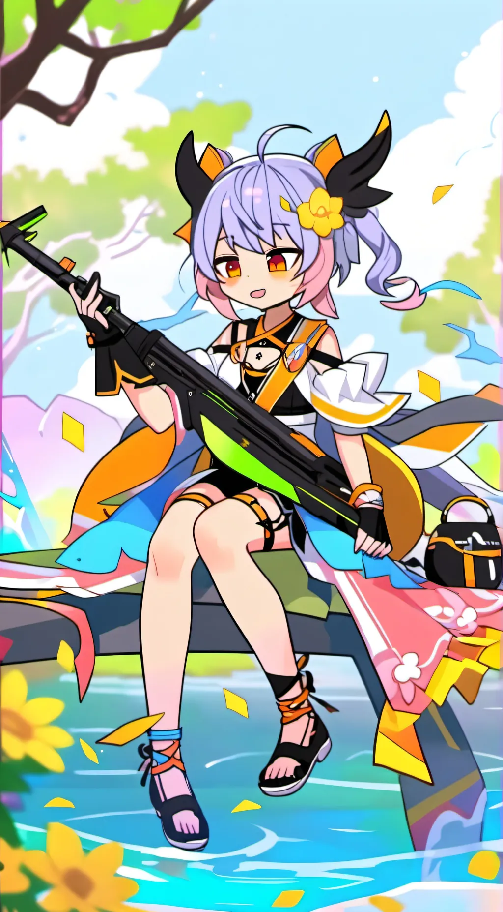 ai character: KiaroYun background