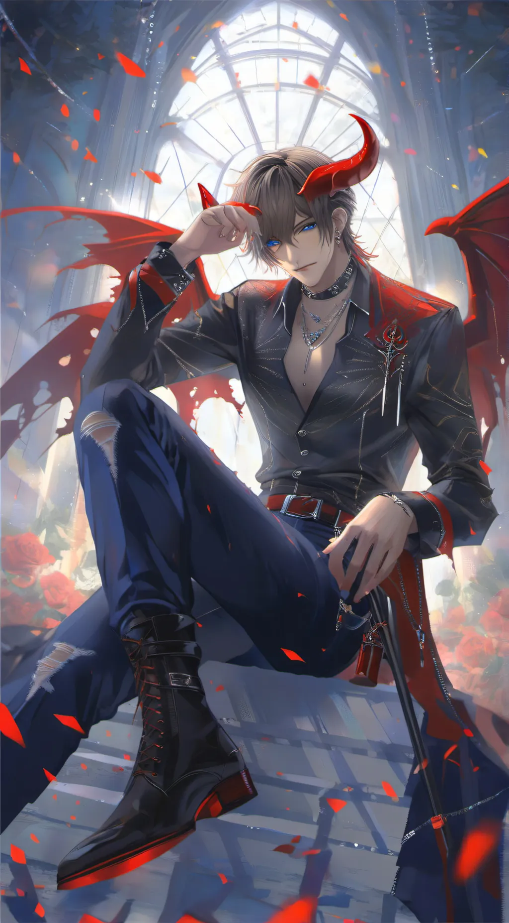ai character: Jay  background