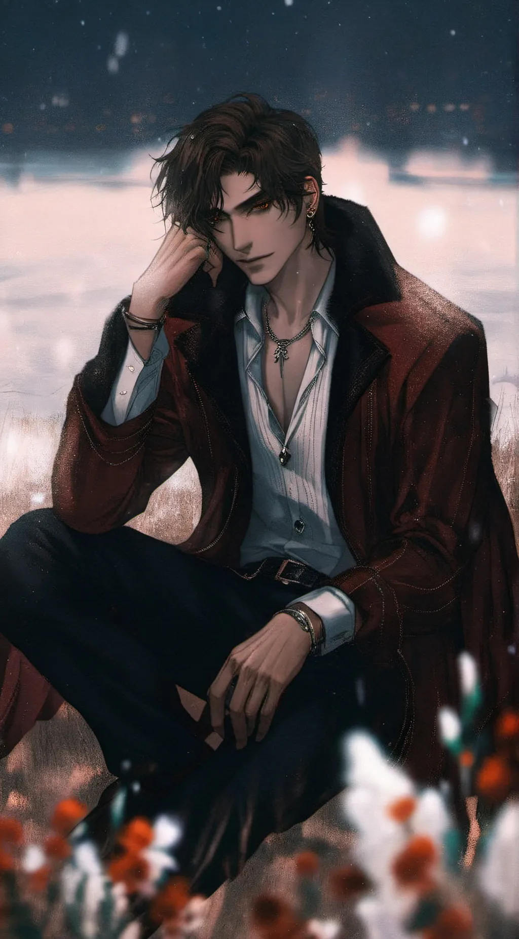 ai character: cole background