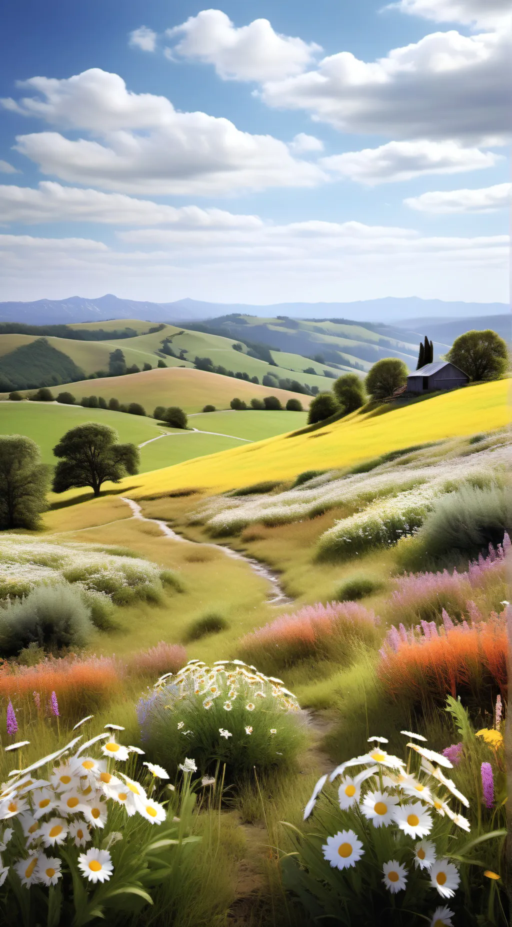 ai character: Go touch grass background