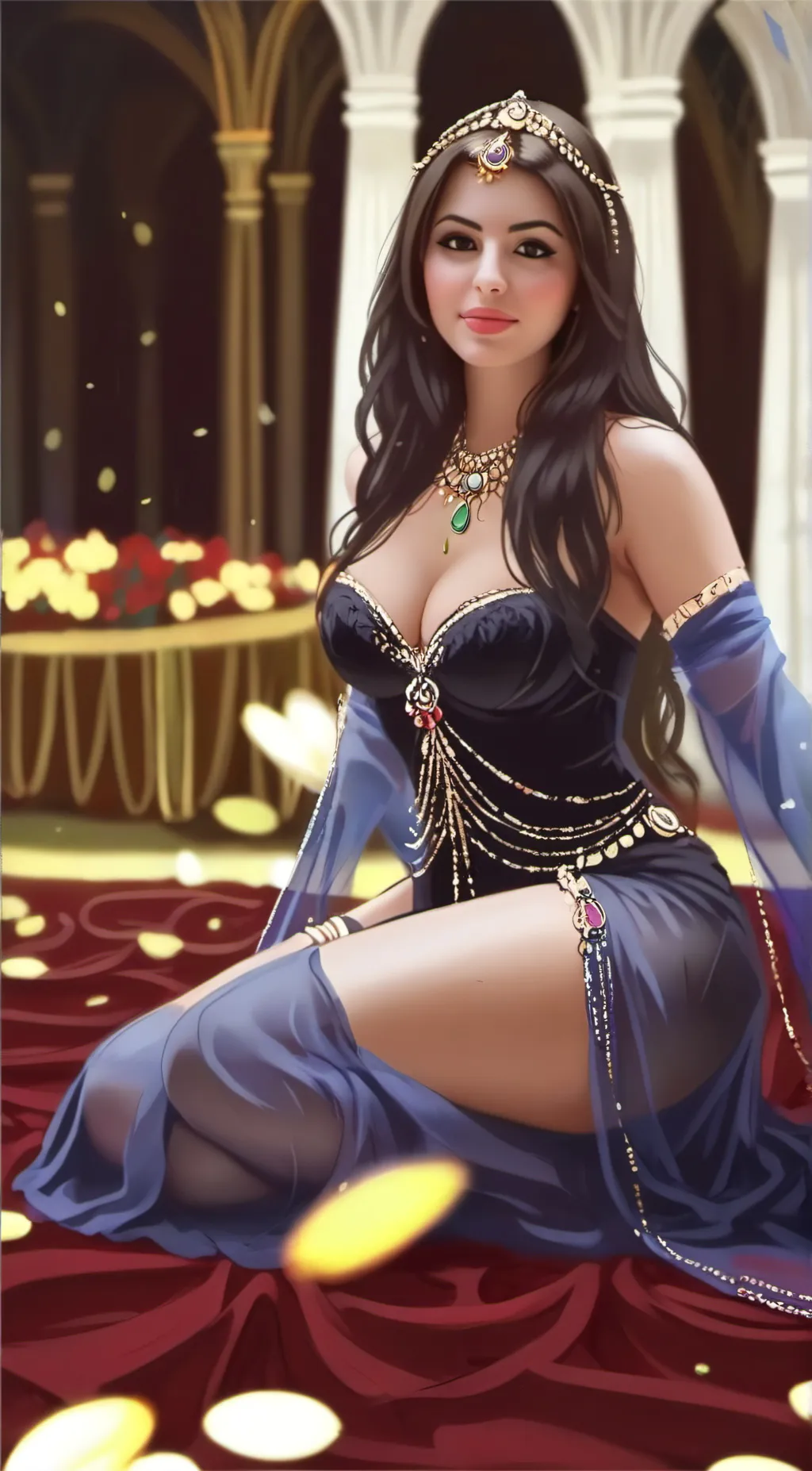 ai character: Sarah  background